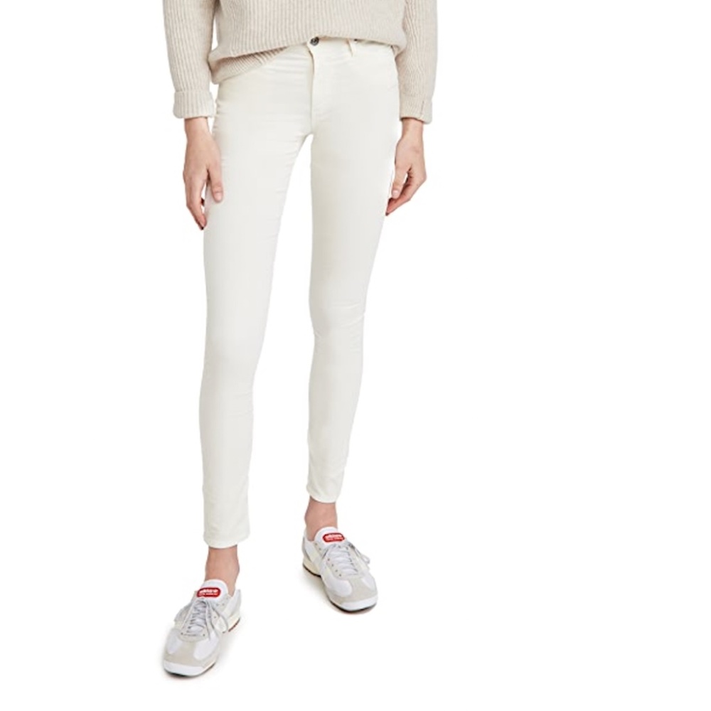 AG Farrah Skinny Jeans - Ivory Dust